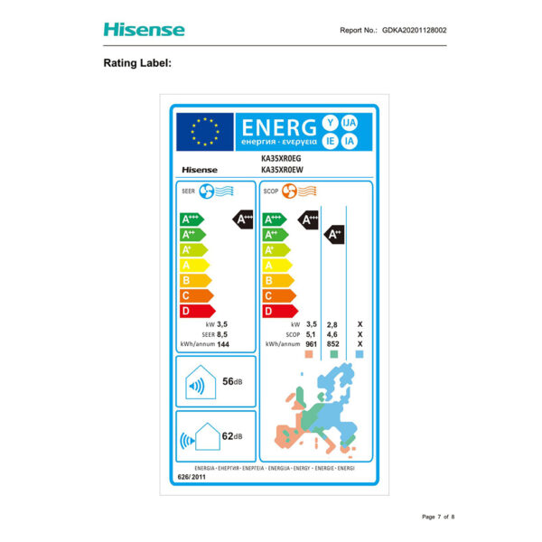 Hisense Energy Pro 3,5 kW